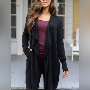 NWT - grace & lace bamboo wrap sweater size m/L